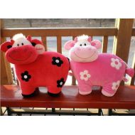 毛绒玩具,花瓣站牛(中号)