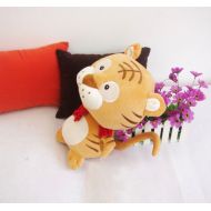 毛绒玩具,超可爱华南虎